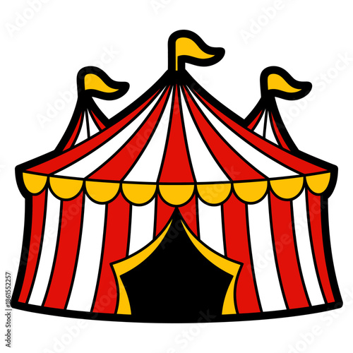 Circus Tent Illustration