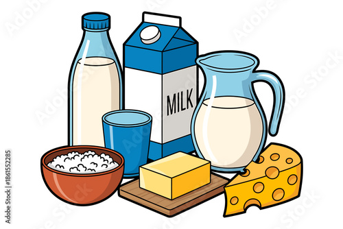 Milk Products and Cereal Breakfast