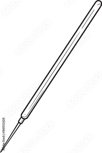 Modern table lamp design isolated on white background