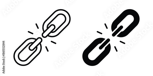 Weak icons in different styles. Simple icon design