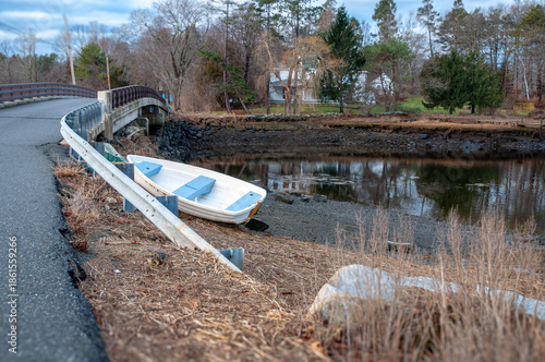 boat on the river