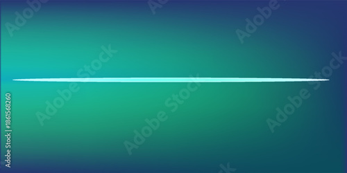 Blue-green gradient studio room, abstract background pattern, walls and floor reflect neon lights, dark tones and feel speed of digital technology connected blue-