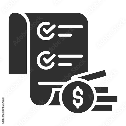 Cost Icon Single Vector Collection 