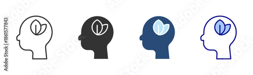 Eco Thinking Icon Set. Designed In Multi Style