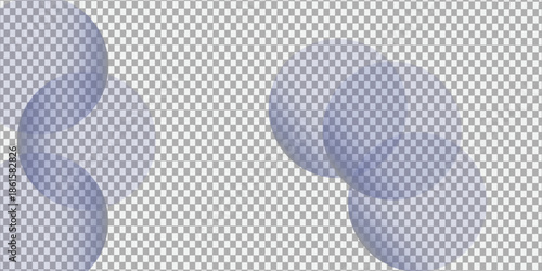 Realistic curled corner of paper with shadow on transparent background, album orientation