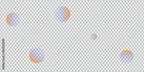 Realistic curled corner of paper with shadow on transparent background, album orientation