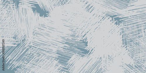 Abstract textured background with brush strokes in muted blue and grey tones.