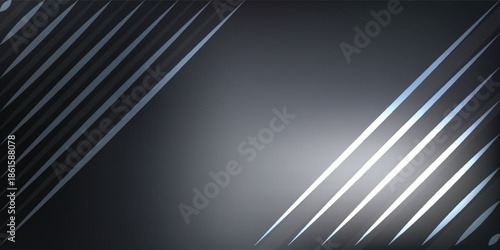 Abstract Diagonal Lines Pattern on Dark Background.