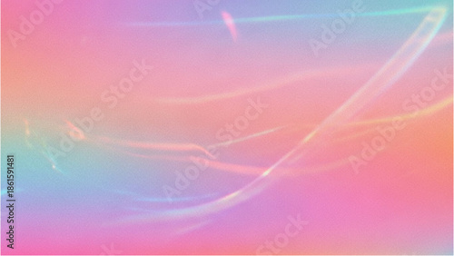 Vibrant abstract background with swirling neon lights in pastel colors