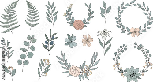 hasil-akhir-87 romantic valentine flowers bloom in a beautiful garden setting