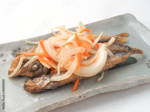 ししゃもの南蛮漬け