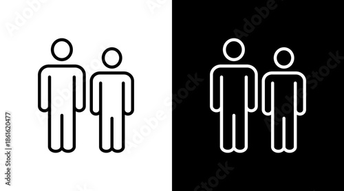 Mentor Mentee Icon For Design Elements