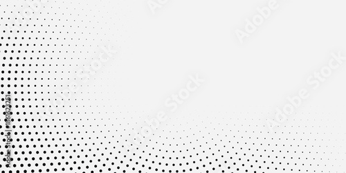 Abstract Halftone Texture Background. Half Tone Camouflage Effect Monochrome Pattern. Minimal Dynamic Dotted Wallpaper