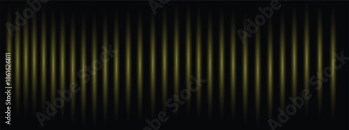 Vertical lights lines laser beams. Glowing streaks on dark background