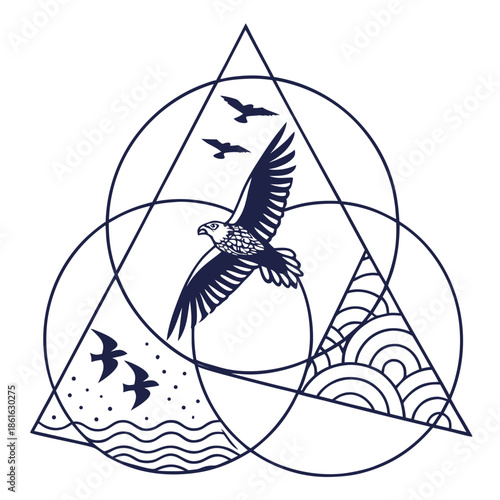 Minimal Abstract Symbol for Silent Achievement and Success