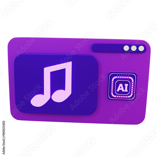 ai-music-tecnology-icon-3d.