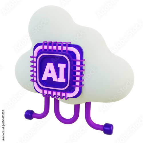 ai-cloud-computing-server-technology-icon-3d