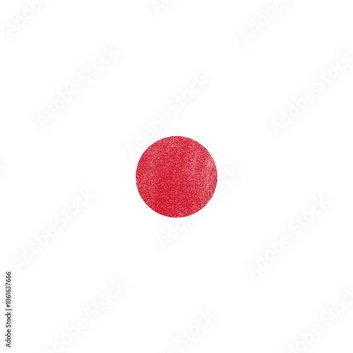 Abstract Grunge Japan Brush Flag