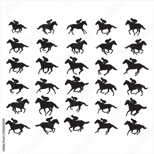 Horse Jockey Svg, Horse Jockey Cut