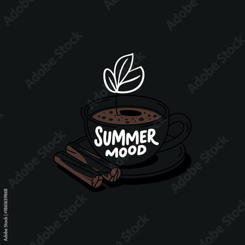 Conceptual representation of a vector file format in text form on a simple background