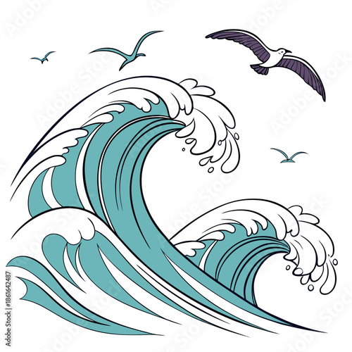 Modern Abstract Waves with Energetic Motion