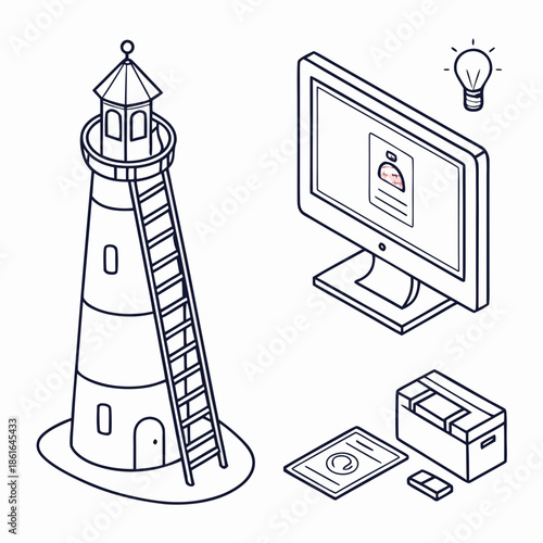 6 Glassmorphism Style Icons - Frosted UI Elements