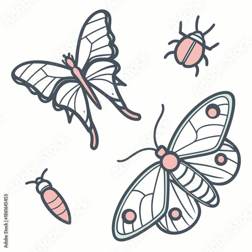 6 Glassmorphism Style Icons - Frosted UI Elements