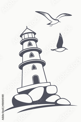 Minimal Abstract Geometric Shapes Design Set