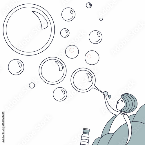 Glassy Abstract Overlapping Transparent Panels Background