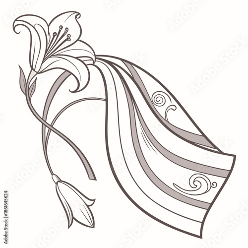 Luxury White Fabric Folds & Waves, Soft Textile Texture