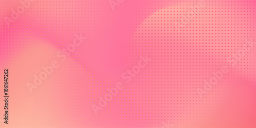 Pink and yellow pastel abstract dot textured comic cartoon pattern background. Cover digital technology design. Modern design dotted. Vector illustration