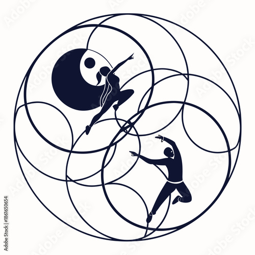 Minimal Abstract Circular Balance Composition Symbol