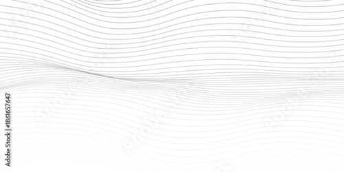 3D Vector wave lines pattern smooth curve flowing dynamic blue green gradient light isolated on black background for concept technology, digital, communication, science, music.