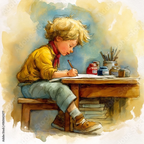 Young Artist in Creative Focus