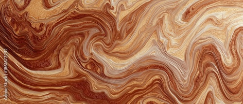 Earthy Swirls Abstract Texture