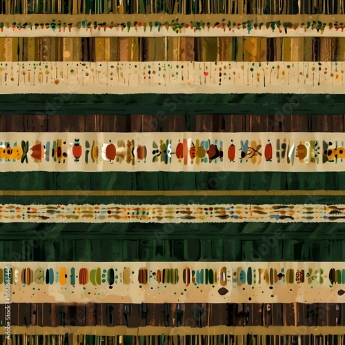 Abstract agriculture pattern, clean modern style