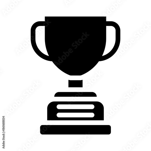 trophy glyph icon
