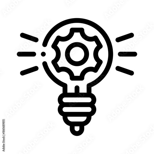 innovation line icon