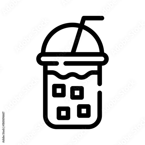 smoothie line icon
