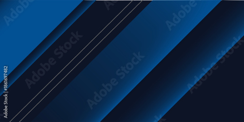 Retro horizontal background with sunburst in a spiral or swirled radial striped design. Blue, yellow and beige colors. Trendy vector illustration in style 70s, 80s