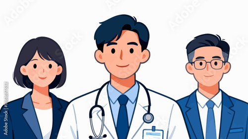 medical professionals in uniform