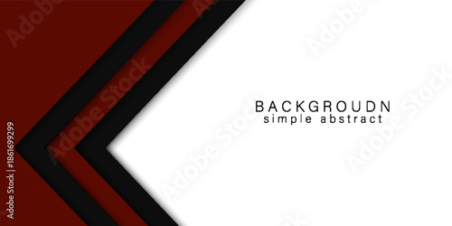 Abstract background. Red-black and white geometric overlapping background. for business cards, id cards, banners and business. esp10.
