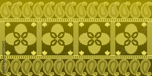 beautiful graphic saree design and this sari design is in Indian style which is for textile fashion industry and it can be used as wallpaper backdrop and website bg this style is originated in india 