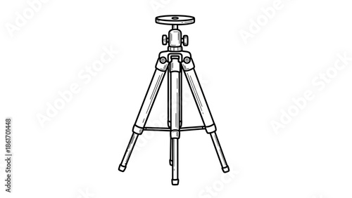 Photography tripod for stable shots and professional camera equipment support