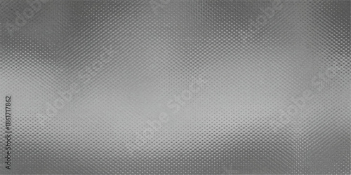 Seamless brushed steel metallic plate texture background with a dark gray surface design and macro material fiber pattern