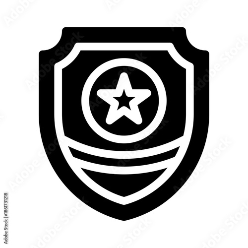 badge glyph icon