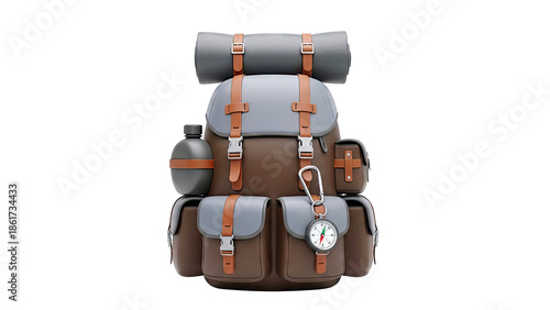 Camping Backpack with Accessories