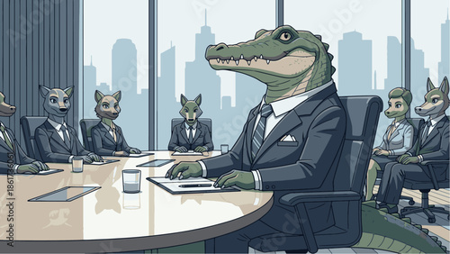 Alligator CEO Leads Corporate Meeting
