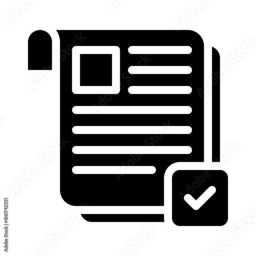 document glyph icon