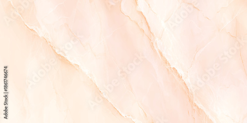 A captivating close up view of a delicate peach onyx marble texture showcasing natural veining and warm tones